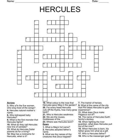 monster slain by hercules crossword|Multi